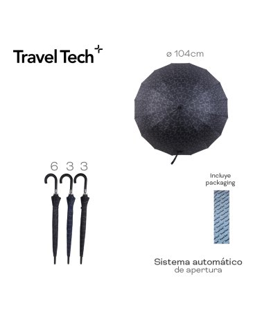 Paraguas Automatico TRAVEL TECH