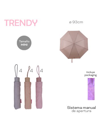 Paraguas Manual Mini TRENDY
