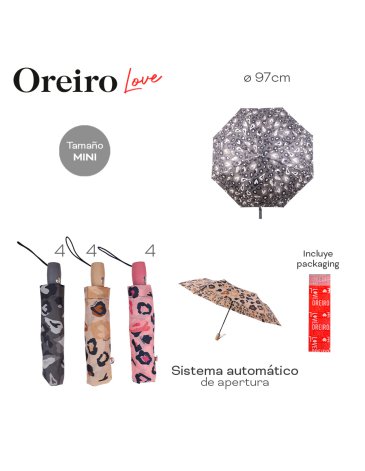 Paraguas Automatico Las Oreiro Love LAS OREIRO LOVE