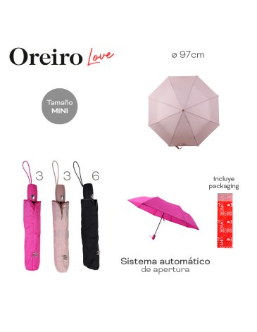 Paraguas Automatico Las Oreiro Love LAS OREIRO LOVE