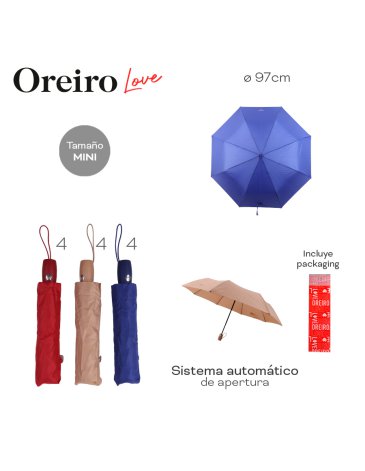Paraguas Automatico Las Oreiro Love LAS OREIRO LOVE