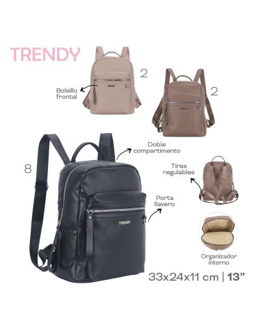 Mochila PU TRENDY