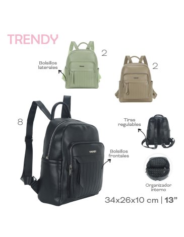 Mochila PU TRENDY
