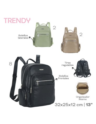 Mochila PU TRENDY