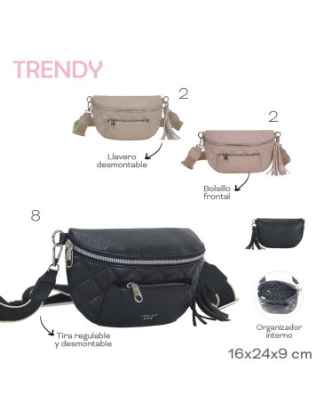 Riñonera PU TRENDY