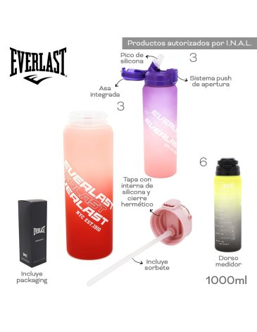 Botella 1000 ML EVERLAST