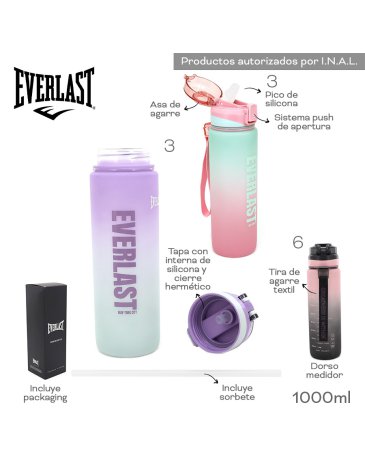 Botellla 1000 ML EVERLAST