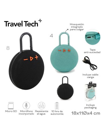 Parlante TRAVEL TECH