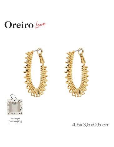 Aro Acero LAS OREIRO LOVE
