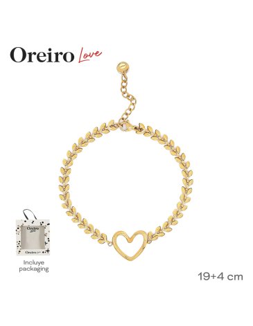 Pulsera Acero LAS OREIRO LOVE