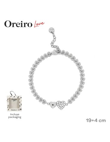 Pulsera Acero LAS OREIRO LOVE
