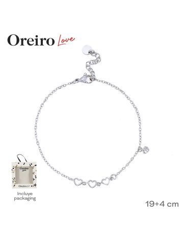 Pulsera Acero LAS OREIRO LOVE