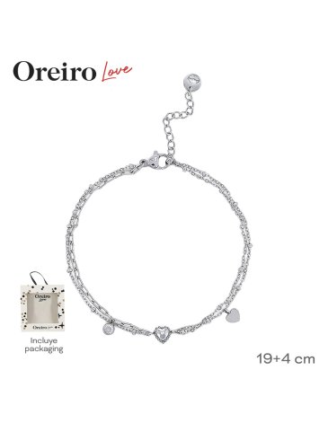 Pulsera Acero LAS OREIRO LOVE