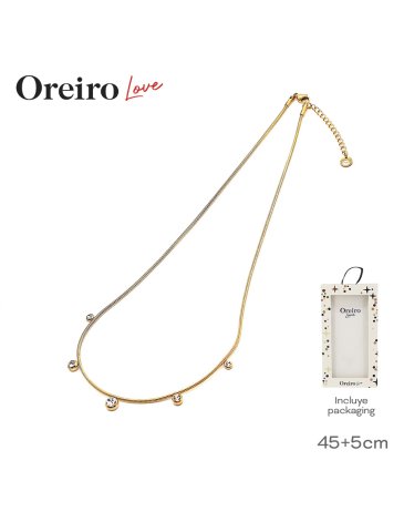 Collar Acero LAS OREIRO LOVE