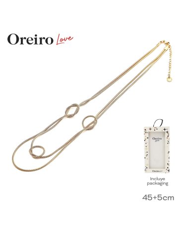 Collar Acero LAS OREIRO LOVE