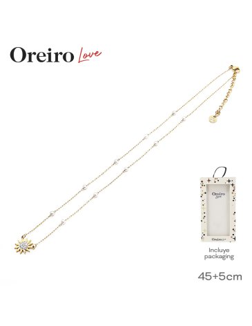 Collar Acero LAS OREIRO LOVE