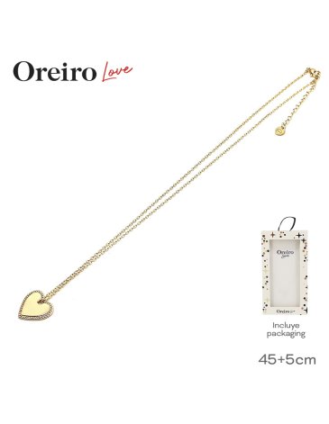 Collar Acero LAS OREIRO LOVE