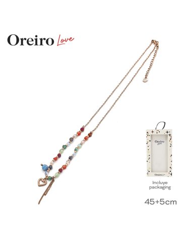 Collar Acero LAS OREIRO LOVE