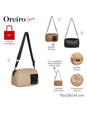 Cartera Oreiro Love LAS OREIRO LOVE
