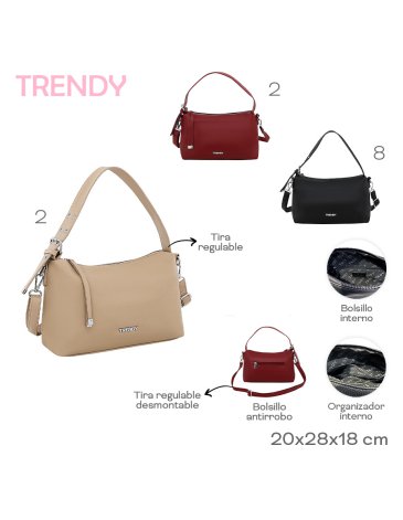 Cartera PU Trendy TRENDY