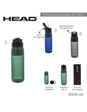 Botella 1000 ML HEAD
