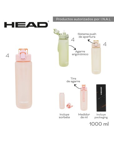 Botella 1000 ML HEAD