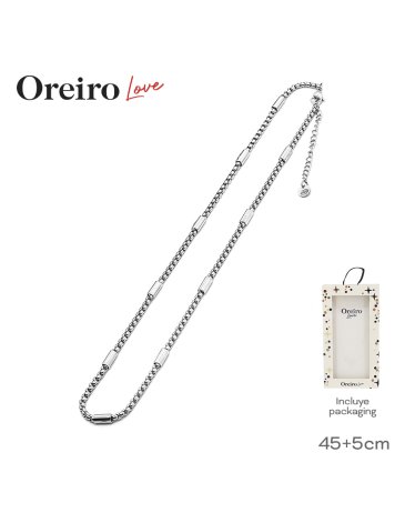 Collar Acero LAS OREIRO LOVE