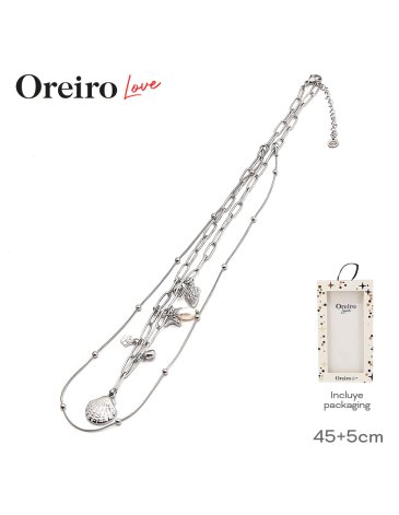 Collar Acero LAS OREIRO LOVE