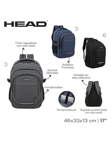 Mochila Portanotebook 17