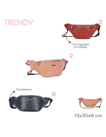 Riñonera PU TRENDY
