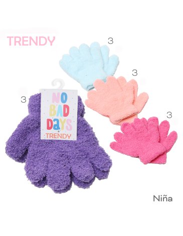 Venta por Mayor y Catalogo Guante Infantil x docena TRENDY