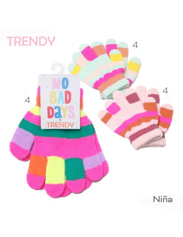 Venta por Mayor y Catalogo Guante Infantil x docena TRENDY