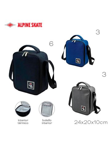 Venta por Mayor y Catalogo Lunchera ALPINE SKATE