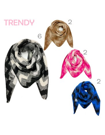 Venta por Mayor y Catalogo Bufanda TRENDY