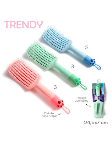 Venta por Mayor y Catalogo Cepillo TRENDY