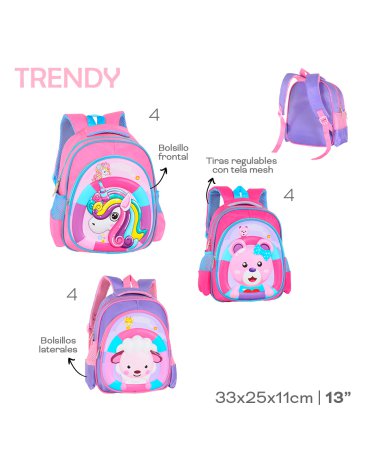 Mochila Infantil 13