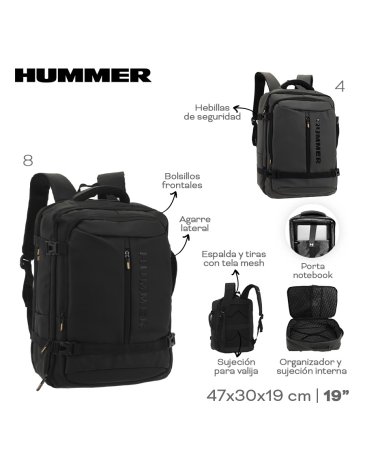 Mochila viaje 19'' HUMMER