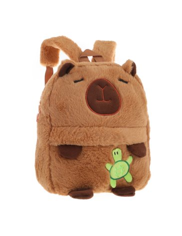 Mochila Peluche Capibara 11'' - TRENDY