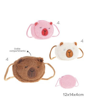 Carterita Peluche Capibara TRENDY
