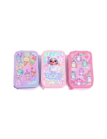 Cartuchera C/ Utiles - TRENDY