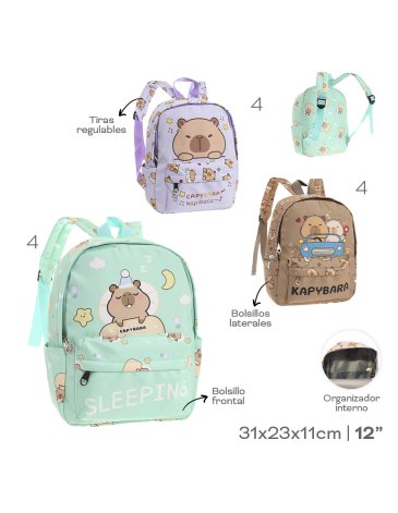 Mochila Capibara 12