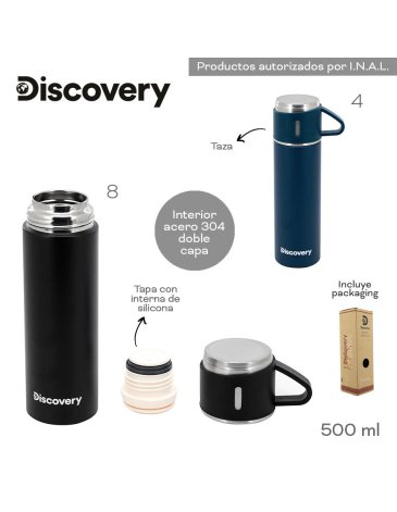 Termo C/Taza Discovery T5 DISCOVERY