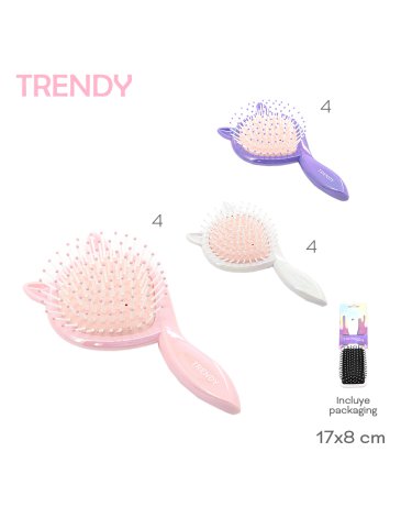 Venta por Mayor y Catalogo Cepillo Trendy TRENDY