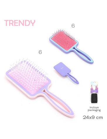 Venta por Mayor y Catalogo Cepillo Trendy TRENDY