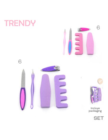 Venta por Mayor y Catalogo Set Manicura Trendy TRENDY