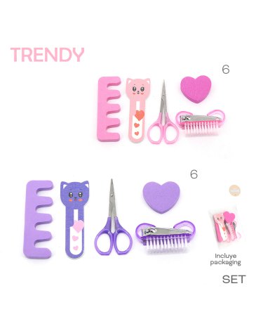 Venta por Mayor y Catalogo Set Manicura Trendy TRENDY