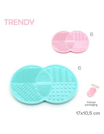 Venta por Mayor y Catalogo Almohadilla Limpia Pincel Trendy TRENDY