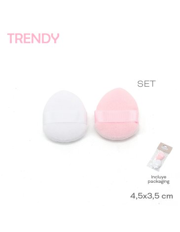 Venta por Mayor y Catalogo Almohadilla Maquillaje Trendy TRENDY
