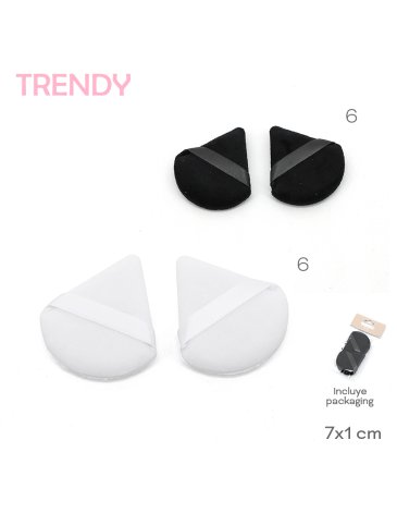Venta por Mayor y Catalogo Almohadilla Maquillaje Trendy TRENDY