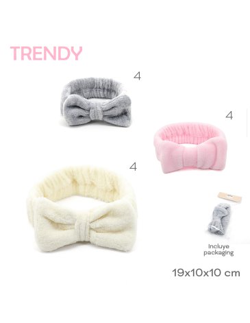 Venta por Mayor y Catalogo Vincha MakeUp Trendy TRENDY
